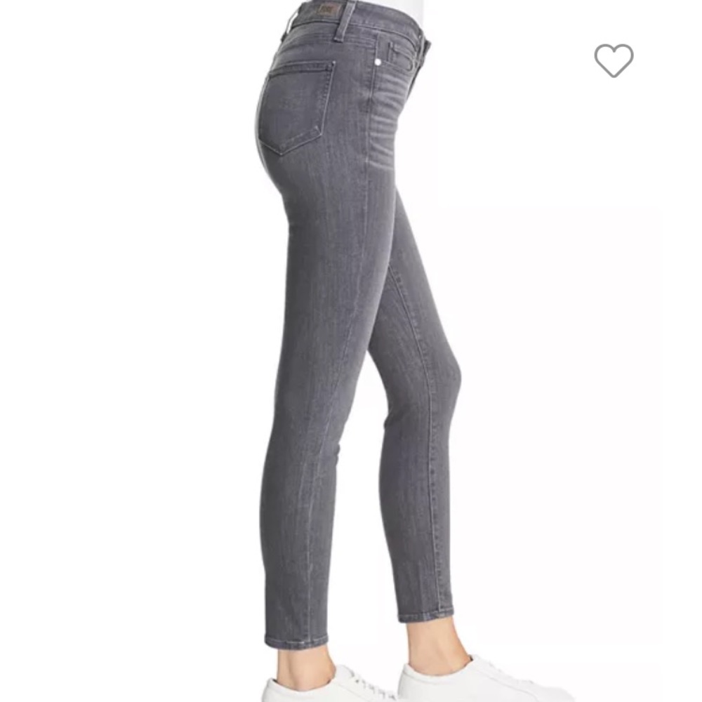 Paige Hoxton Ankle grey jeans, gently used condition, size 28